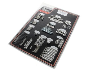Colony Machine Complete Stock Hardware Kit – CAD Plated. Fits Big Twin 1976-1978 with Shovelhead  Engine Colony Machine Complete Stock Hardware Kit – CAD Plated. Fits Big Twin 1976-1978 with Shovelhead  Engine