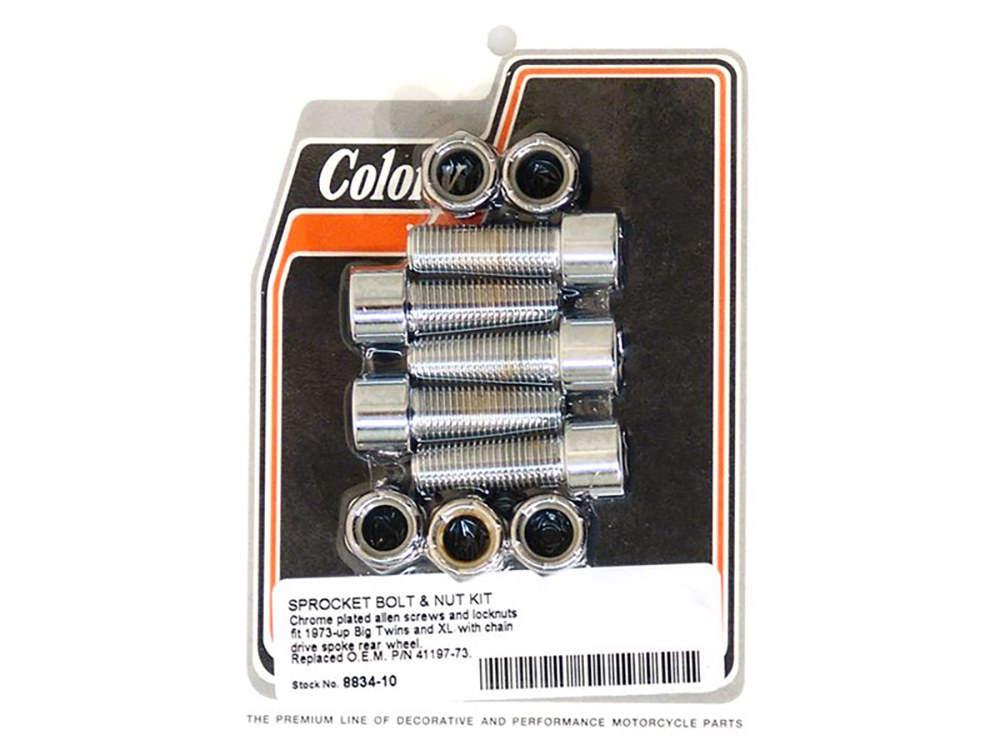 Bolt Kit; RR Pulley Chr 1-1/4