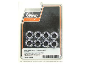 Colony Machine Cylinder Base Nuts – Chrome. Fits Shovel 1978-1984 with 80ci Engine. Colony Machine Cylinder Base Nuts – Chrome. Fits Shovel 1978-1984 with 80ci Engine.