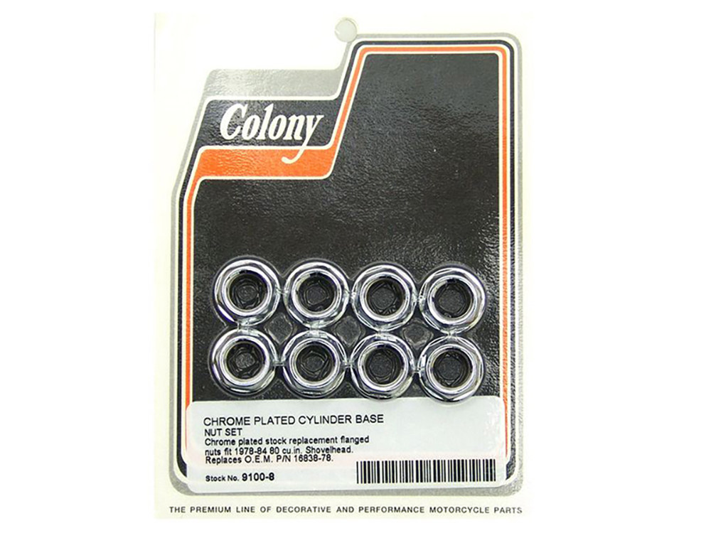Cyl Base Nuts; BT%2778-84 Stk