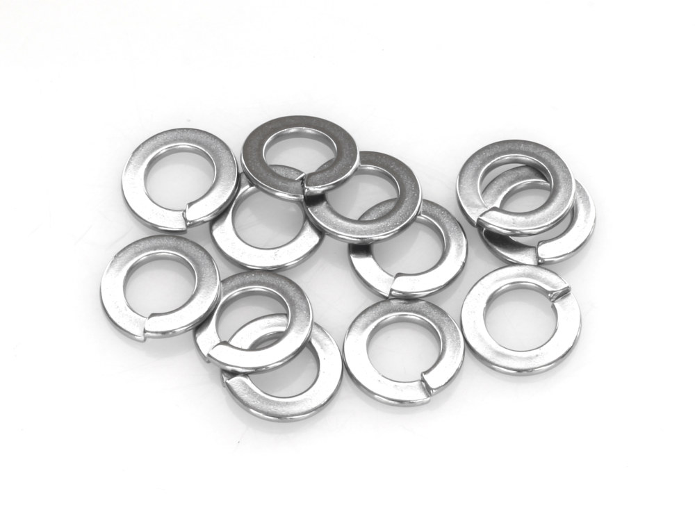 Colony Machine 5/16in. Lock Washer – Chrome. Pack 12.