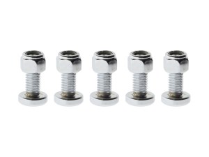 Colony Machine Rear Disc Rotor Bolts with Nyloc Nuts – Chrome. Fits H-D Big Twin 1992up & Sportster 1992-2021 Colony Machine Rear Disc Rotor Bolts with Nyloc Nuts – Chrome. Fits H-D Big Twin 1992up & Sportster 1992-2021