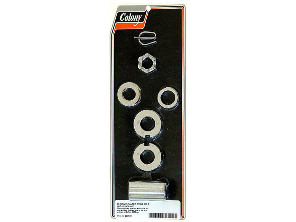 Axle Spacer Kit; RR S/Tail%2700-07