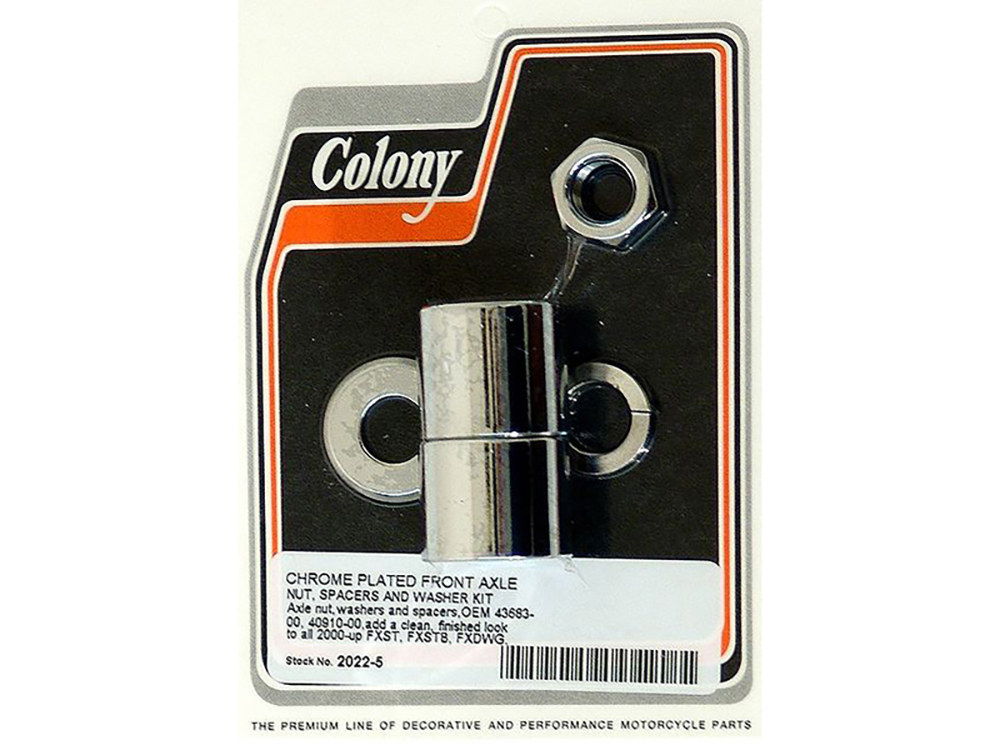 Axle Spacer Kit; FR FXST%2700-06 &