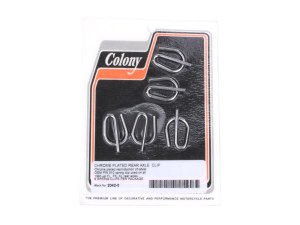 Colony Machine Rear Axle Spring Clip – Pack of 5. Fits H-D Big Twin 1991up & Sportster 1991-2021. Colony Machine Rear Axle Spring Clip – Pack of 5. Fits H-D Big Twin 1991up & Sportster 1991-2021.