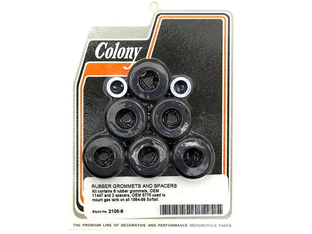 Colony Machine Fuel Tank Mount Kit. Fits Softail 1984-1999.