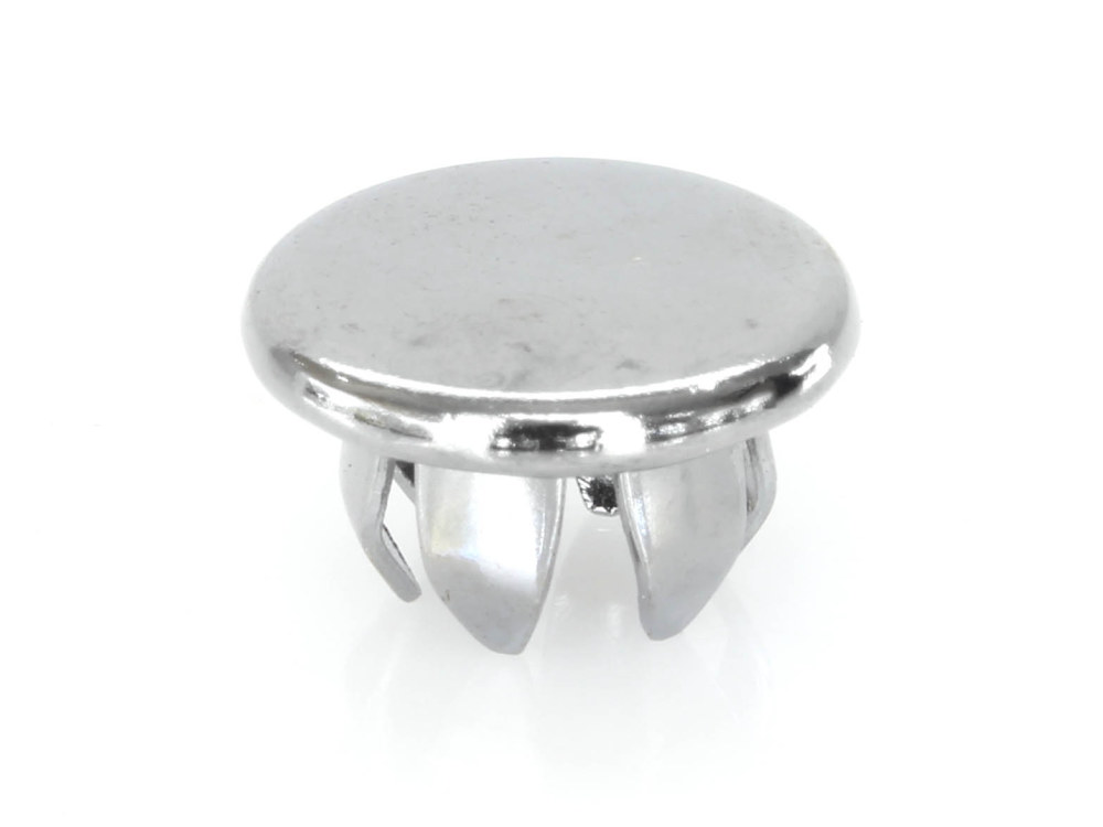 Colony Machine 5/16in. (8mm) Hole Plugs – Chrome. Pack of 100.