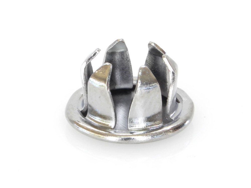 Colony Machine 3/8in. (10mm) Hole Plugs – Chrome. Pack of 100.