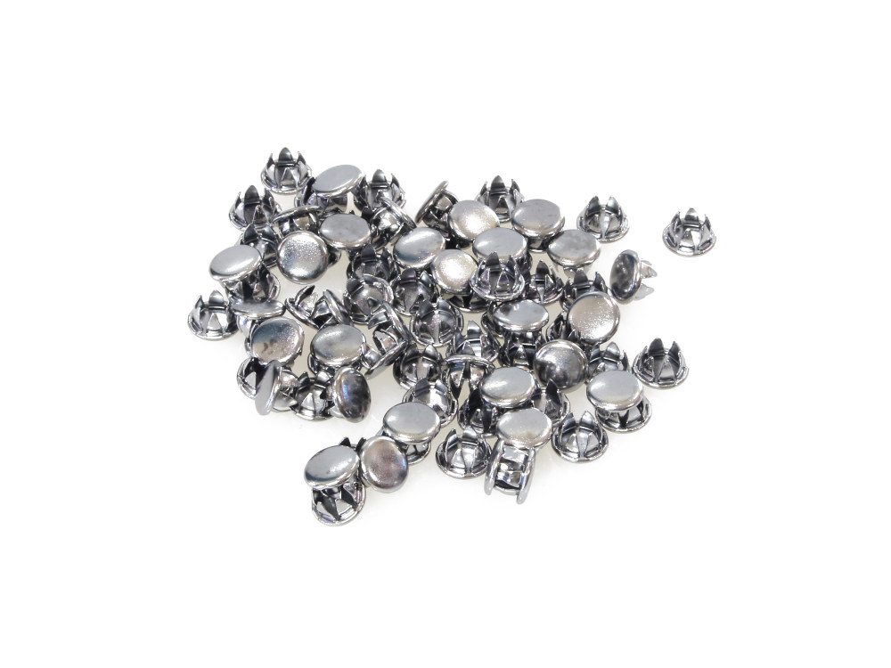 Colony Machine 3/8in. (10mm) Hole Plugs – Chrome. Pack of 100.