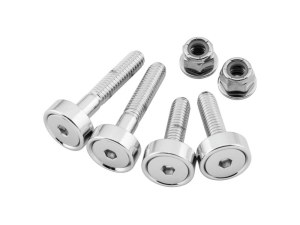 Colony Machine Rear Fender Strut Mount Kit – Chrome. Fits Sportster 2004-2021. Colony Machine Rear Fender Strut Mount Kit – Chrome. Fits Sportster 2004-2021.