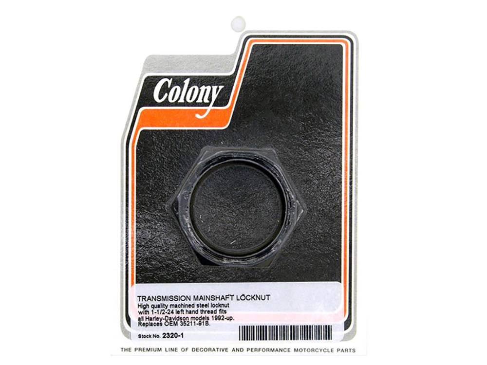 Lock Nut; Trans M/Shaft BT%2791-06