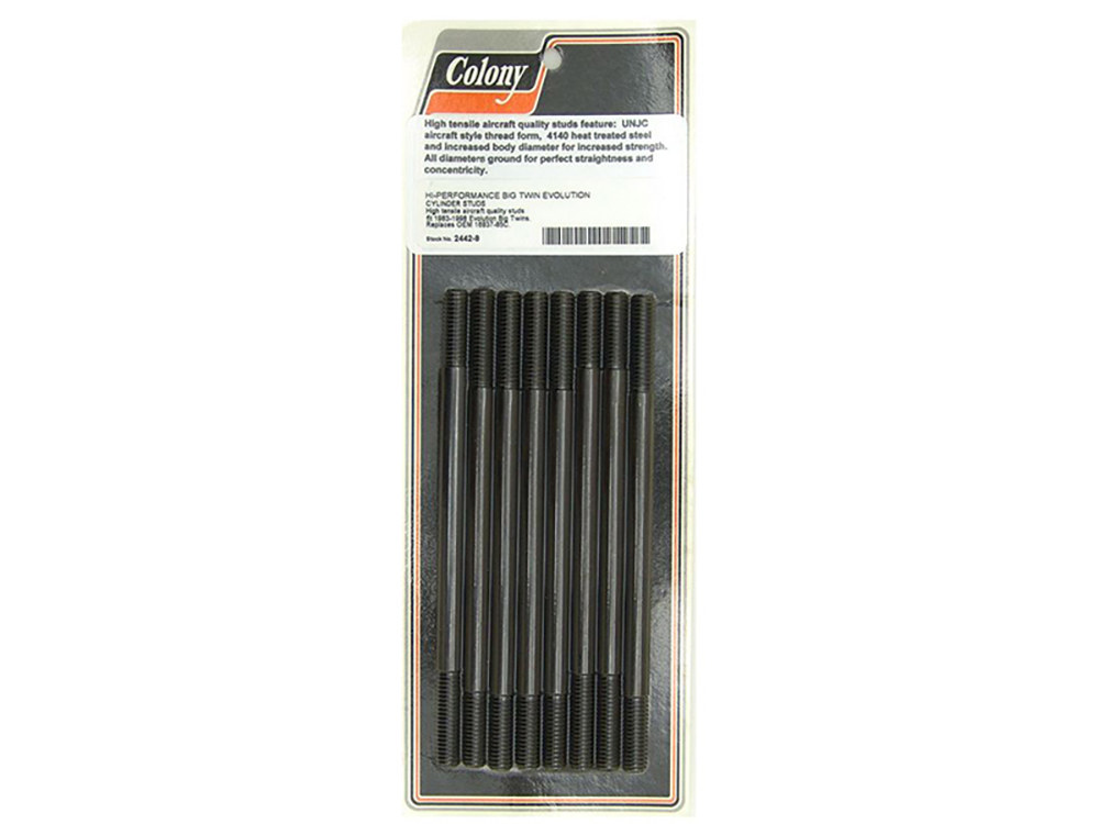 Cyl Studs; BT%2785-99 Evo