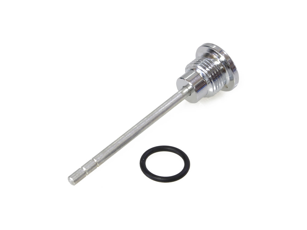Colony Machine Transmission Oil Dipstick – Chrome. Fits Softail 2007up, Dyna 2006-2017 & Touring 2007-2016