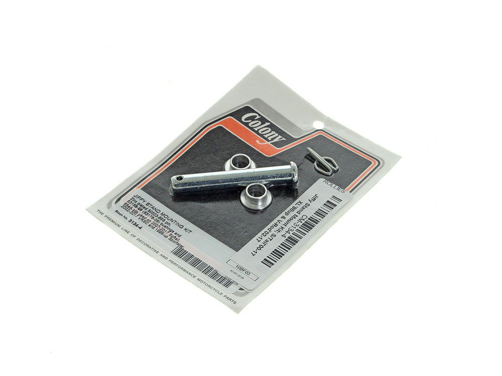 Colony Machine Jiffy Stand Mount Kit. Fits Softail 2000-2017, Sportster 1998-2021 & V-Rod 2002-2017