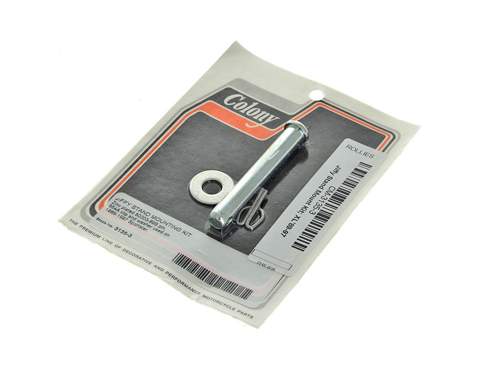Colony Machine Jiffy Stand Mount Kit. Fits Sportster 1989-1997