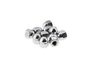 Colony Machine 12-24 UNF Acorn Nut – Chrome – Pack of 10 Colony Machine 12-24 UNF Acorn Nut – Chrome – Pack of 10