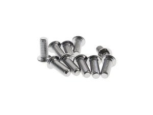 Colony Machine 1/4-20 x 5/8in. UNC Button Head Allen Bolts – Chrome. Pack 10. Colony Machine 1/4-20 x 5/8in. UNC Button Head Allen Bolts – Chrome. Pack 10.