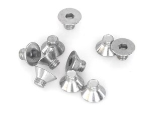 Colony Machine 10-32 x 1/4in. UNF Flat Head Allen Bolt – Chrome. Pack 10. Colony Machine 10-32 x 1/4in. UNF Flat Head Allen Bolt – Chrome. Pack 10.