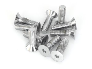 Colony Machine 7/16-14 x 1-1/2in. UNC Flat Head Allen Bolt – Chrome. Pack 10. Colony Machine 7/16-14 x 1-1/2in. UNC Flat Head Allen Bolt – Chrome. Pack 10.