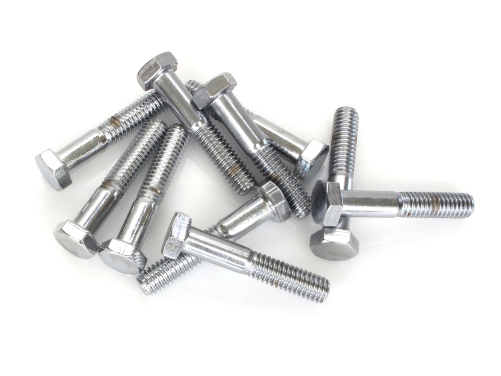 Colony Machine 5/16-18 x 1-3/4in. UNC Hex Head Bolt – Chrome. Pack 10.