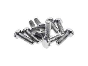 Colony Machine 1/4-28 x 7/8in. UNF Hex Head Bolts – Chrome. Pack 10. Colony Machine 1/4-28 x 7/8in. UNF Hex Head Bolts – Chrome. Pack 10.