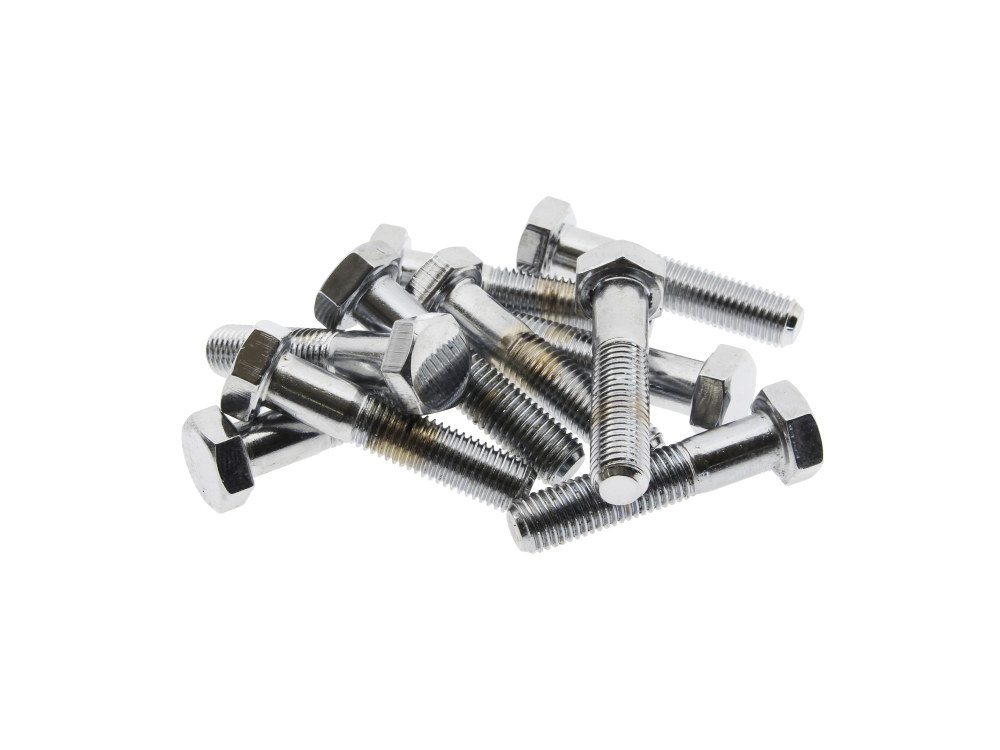 Colony Machine 5/16-24 x 1-1/2in. UNF Hex Head Bolts – Chrome. Pack 10.