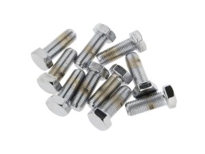 Colony Machine 3/8-24 x 1in. UNF Hex Head Bolts – Chrome. Pack 10. Colony Machine 3/8-24 x 1in. UNF Hex Head Bolts – Chrome. Pack 10.
