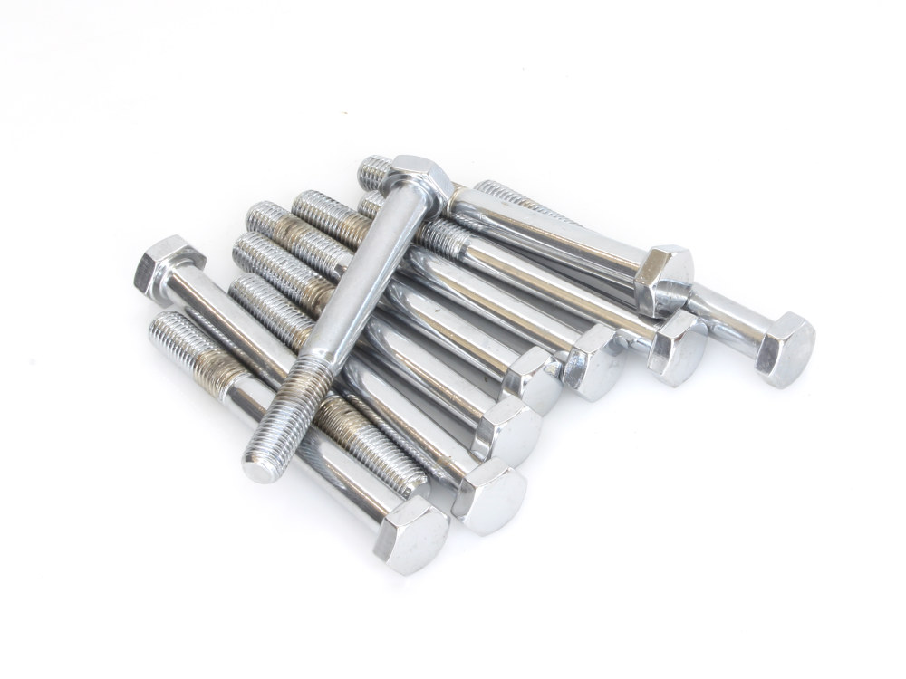 Colony Machine 5/16-24 x 2-3/4in. UNF Hex Head Bolt – Chrome. Pack 10.