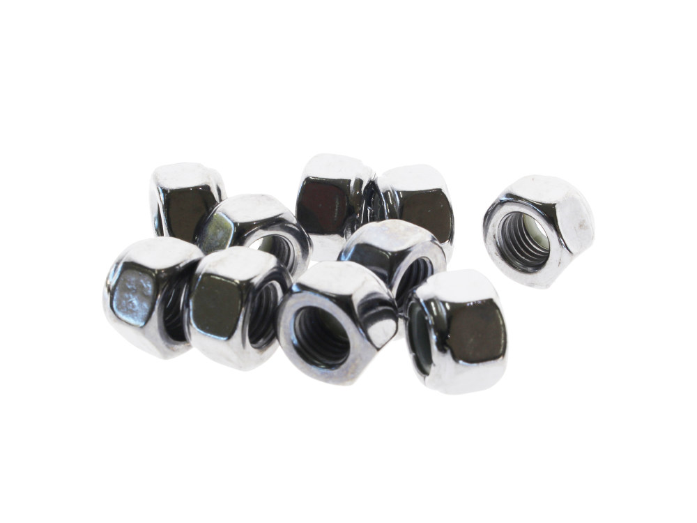 Nut; Lock unf 5/16-24 (Pk10) Chr