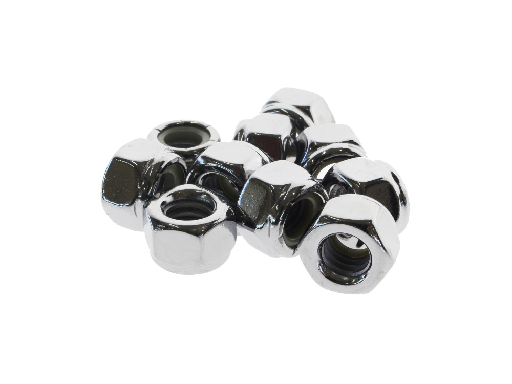 Nut; Lock unc 5/16-18 (Pk10) Chr