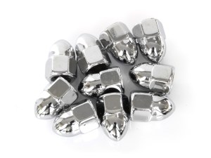 Colony Machine 3/8-16 UNC Acorn OEM Style Nuts – Chrome. Pack 10. Colony Machine 3/8-16 UNC Acorn OEM Style Nuts – Chrome. Pack 10.