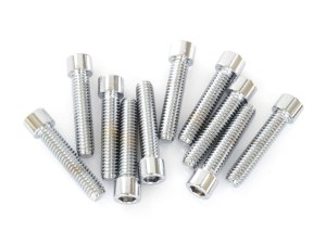 Colony Machine 5/16-18 x 1-1/2in. UNC Polished Socket Head Allen Bolts – Chrome. Pack 10. Colony Machine 5/16-18 x 1-1/2in. UNC Polished Socket Head Allen Bolts – Chrome. Pack 10.