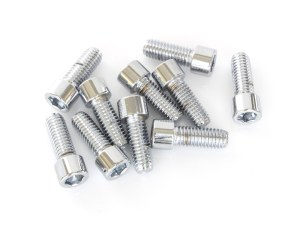 Colony Machine 3/8-16 x 1in. UNC Polished Socket Head Allen Bolts – Chrome. Pack 10. Colony Machine 3/8-16 x 1in. UNC Polished Socket Head Allen Bolts – Chrome. Pack 10.