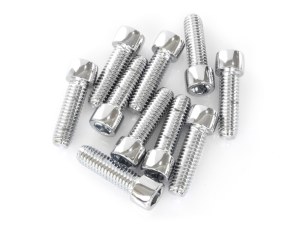 Colony Machine 3/8-16 x 1-1/4in. UNC Polished Socket Head Allen Bolts – Chrome. Pack 10. Colony Machine 3/8-16 x 1-1/4in. UNC Polished Socket Head Allen Bolts – Chrome. Pack 10.