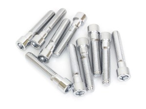 Colony Machine 3/8-16 x 2in. UNC Polished Socket Head Allen Bolts – Chrome. Pack 10. Colony Machine 3/8-16 x 2in. UNC Polished Socket Head Allen Bolts – Chrome. Pack 10.