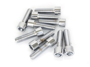 Colony Machine 7/16-14 x 1-1/2in. UNC Polished Socket Head Allen Bolts – Chrome. Pack 10. Colony Machine 7/16-14 x 1-1/2in. UNC Polished Socket Head Allen Bolts – Chrome. Pack 10.