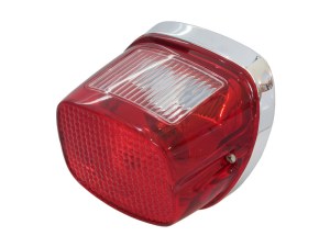 Chris Products Taillight with Red Lens. Fits most Big Twin & Sportster 1973-1998. Chris Products Taillight with Red Lens. Fits most Big Twin & Sportster 1973-1998.