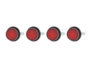 Chris Products Red Reflectors – Pack of 4 Chris Products Red Reflectors – Pack of 4