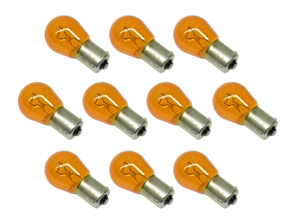 Cycle Pro Llc 12V Amber Turn Signal Bulb – Pack 10