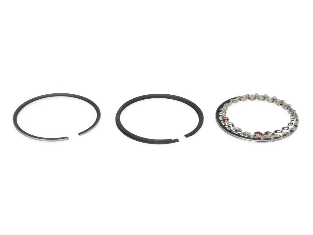 Cycle Pro Llc +.030in. Oversize Cast Piston Rings. Fits 74ci/1200cc Big Twin 1948-1980.