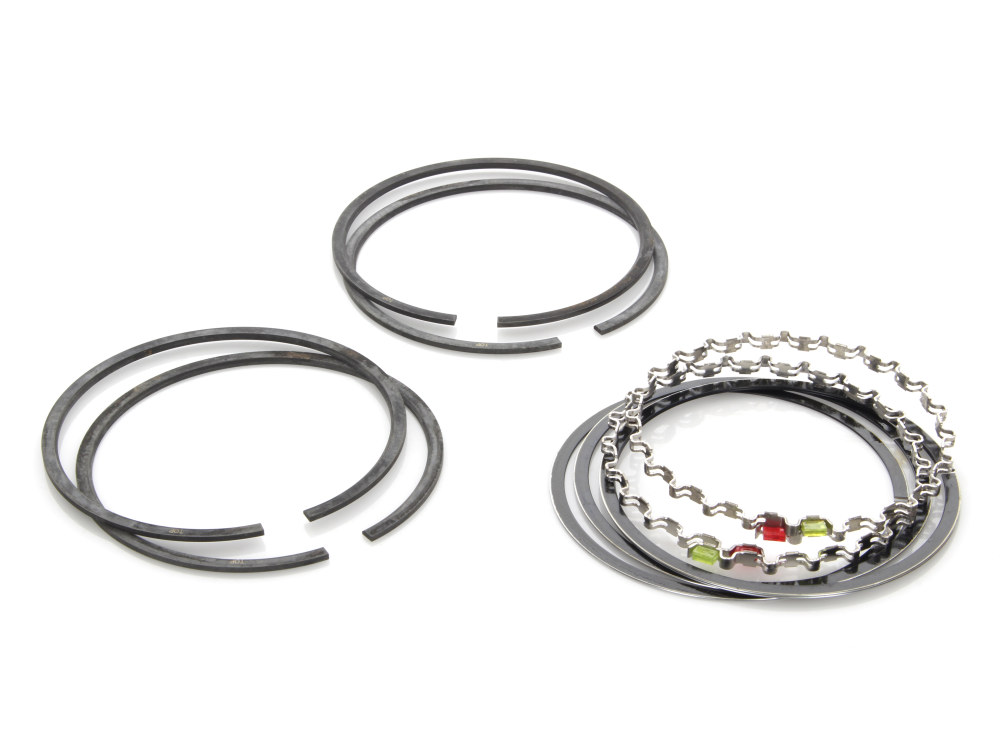 Cycle Pro Llc +.040in. Oversize Cast Piston Rings. Fits 74ci/1200cc Big Twin 1948-1980.