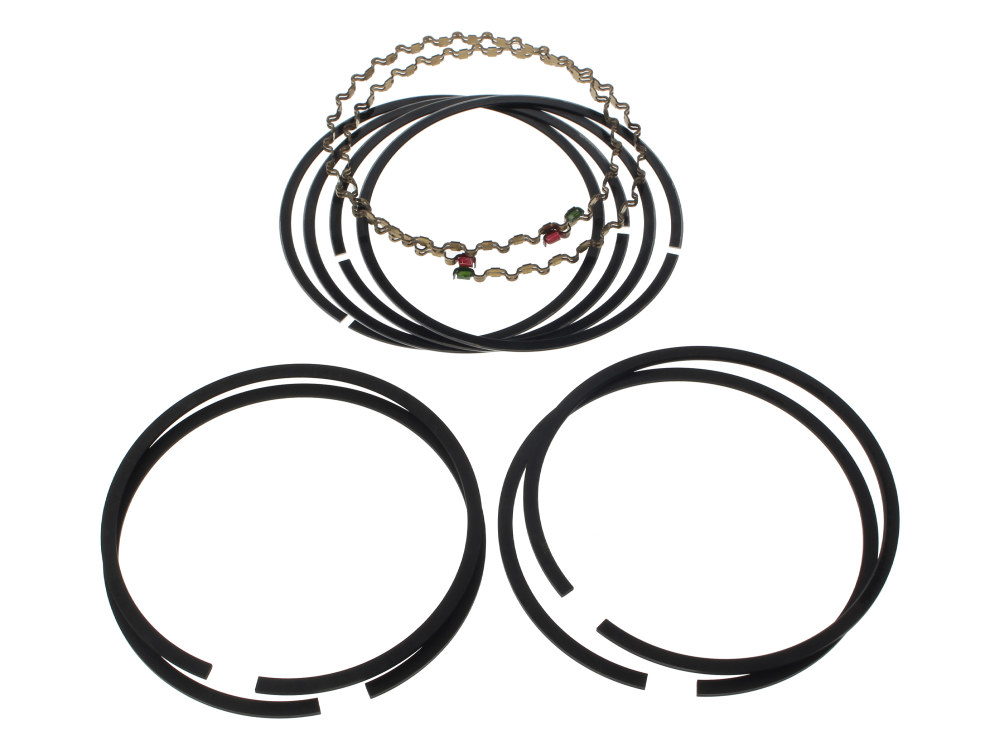 Cycle Pro Llc +0.020in. Oversize Cast Piston Rings. Fits Evolution Big Twin 1984-1999 & 1200cc Sportster 1988-2003.