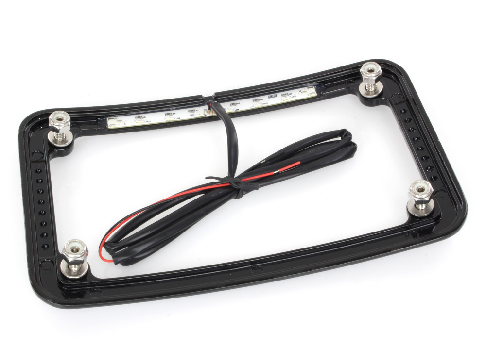 N/Plate Frame; Curved N/Plate Light