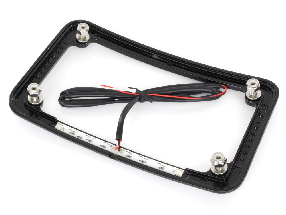 N/Plate Frame; Curved N/Plate Light
