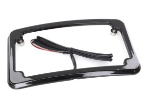 N/Plate Frame; Curved N/Plate Light N/Plate Frame; Curved N/Plate Light