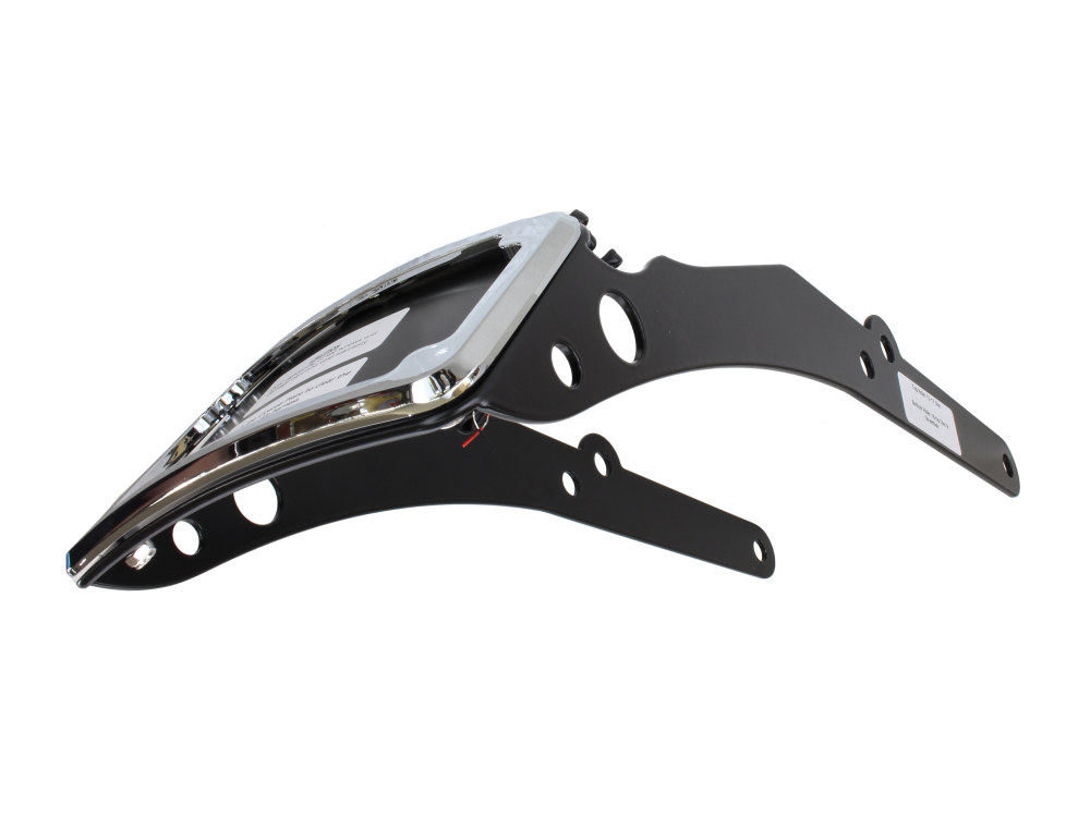 Cycle Visions Tail Tidy Fender Eliminator Kit – Chrome with Number Plate Light Only. Fits Softail Street Bob & Slim 2018up & Standard 2020up.