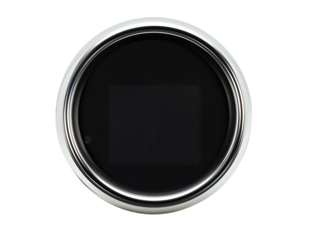 Dakota Digital 3-3/8in. Round KPH Speedometer with Tachometer – Chrome. Fits Dyna 2004-2011 & Sportster 2004-2013.