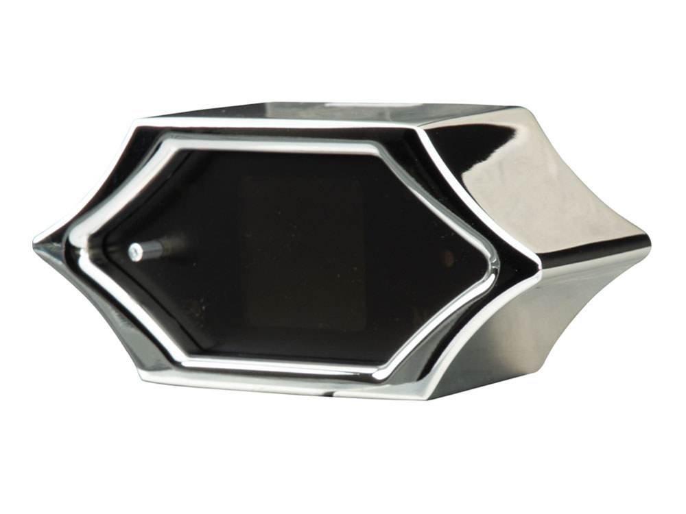 Dakota Digital 4-1/2in. x 2in. Spike KPH Speedometer – Chrome