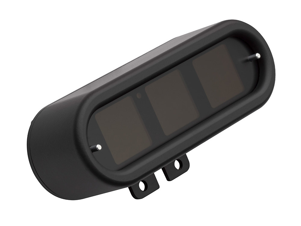 Speedo/Tacho; Oval Bar Mnt Blk