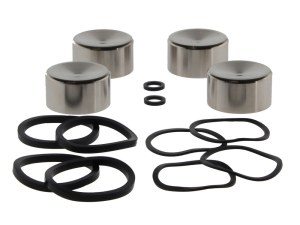 Daytona JAPAN Front & Rear Caliper Rebuild Kit with Pistons & Seals. Fits Big Twin 2000-2007 & Sportster 2000-2003. Daytona JAPAN Front & Rear Caliper Rebuild Kit with Pistons & Seals. Fits Big Twin 2000-2007 & Sportster 2000-2003.